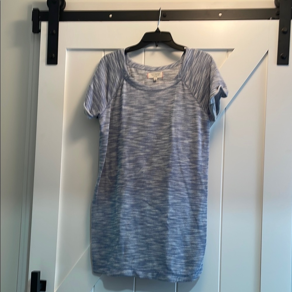 Max Edition Blue and White Dress